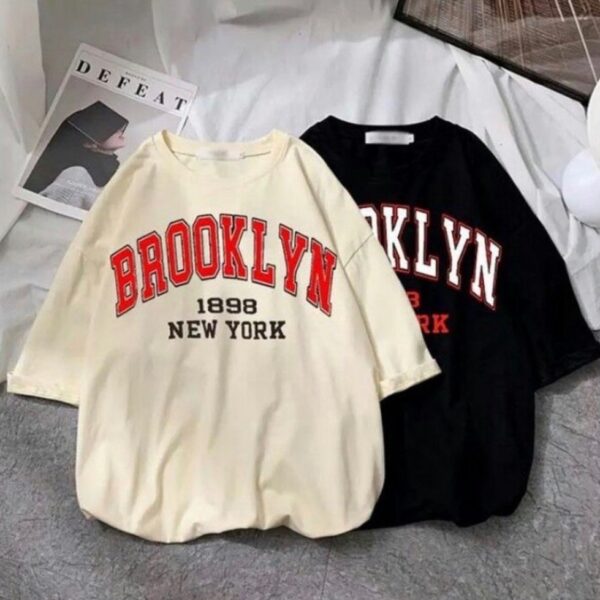 تیشرت باکسی BROKLYN زنانه